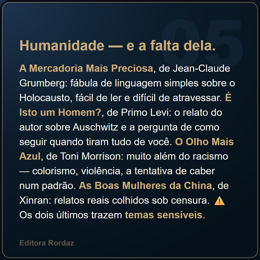 Slide 5 de 6 da edição