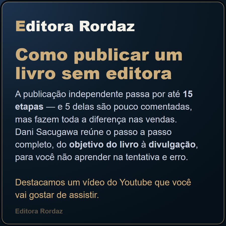 Slide 1 de 6 da edição