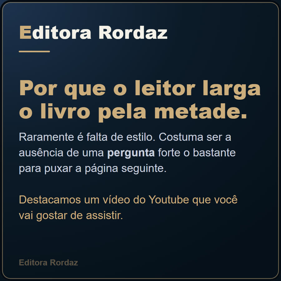 Slide 1 de 6 da edição