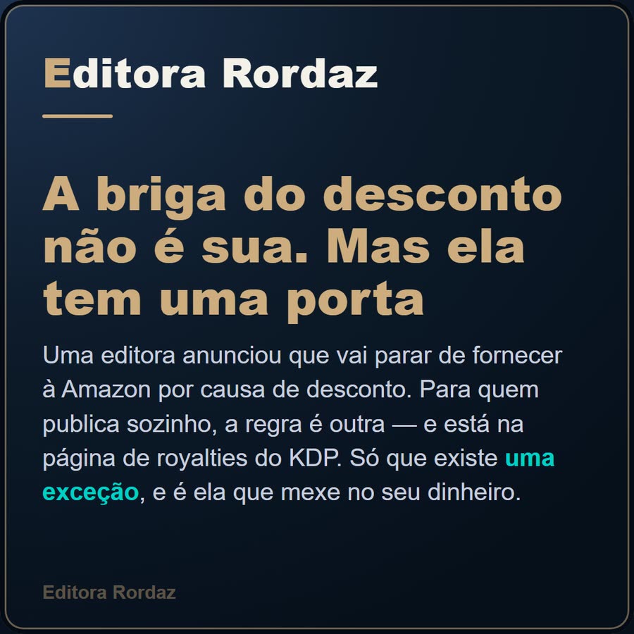 Slide 1 de 6 da edição