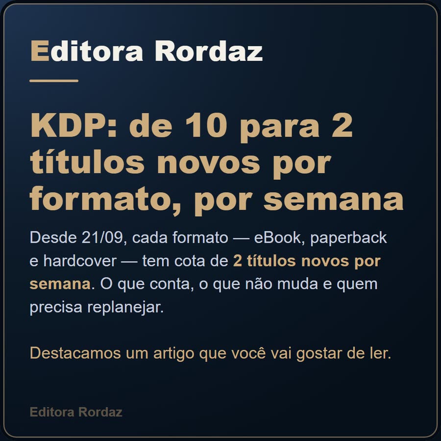 Slide 1 de 6 da edição