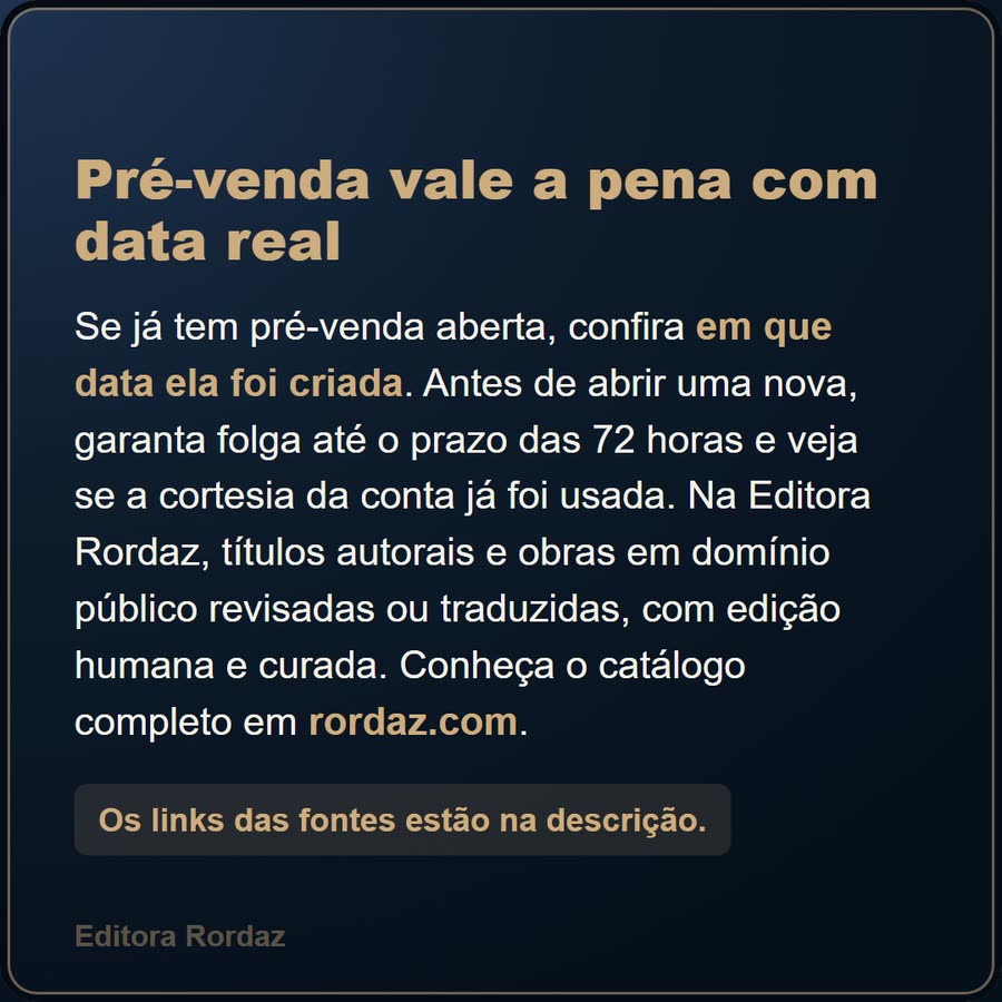 Slide 6 de 6 da edição