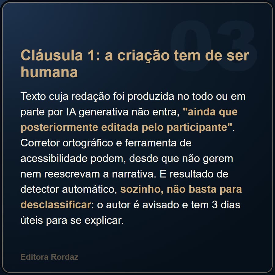 Slide 3 de 6 da edição