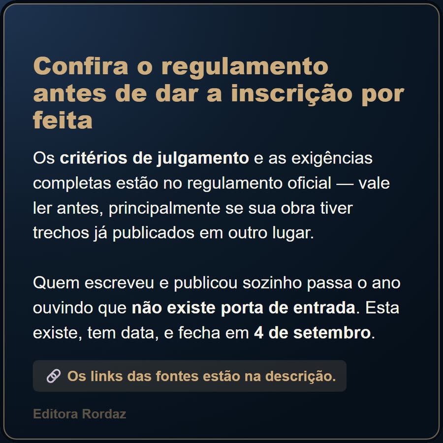 Slide 6 de 6 da edição