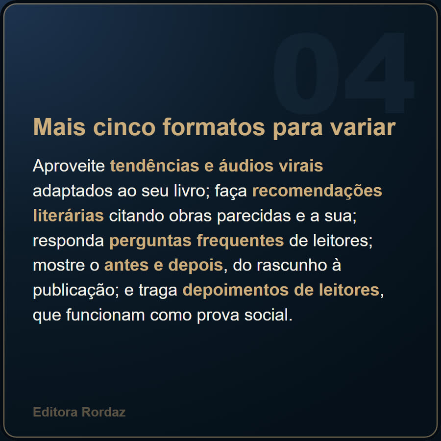 Slide 4 de 6 da edição